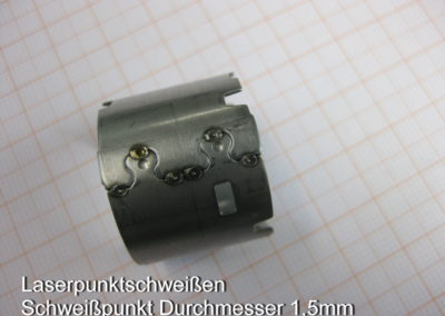 Laserpunktschweißen d1,5mm